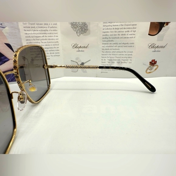 New! 👑CHOPARD IMPERIAL Sunglasses SCHG33S 2AMX, Authentic - Picture 14 of 16